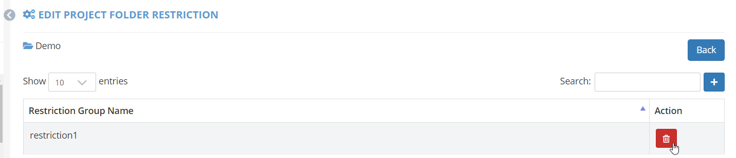 remove project folder restriction
